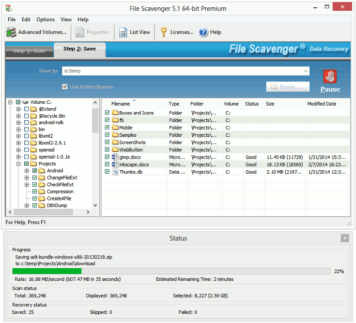 File Scavenger 5.2 Keygen
